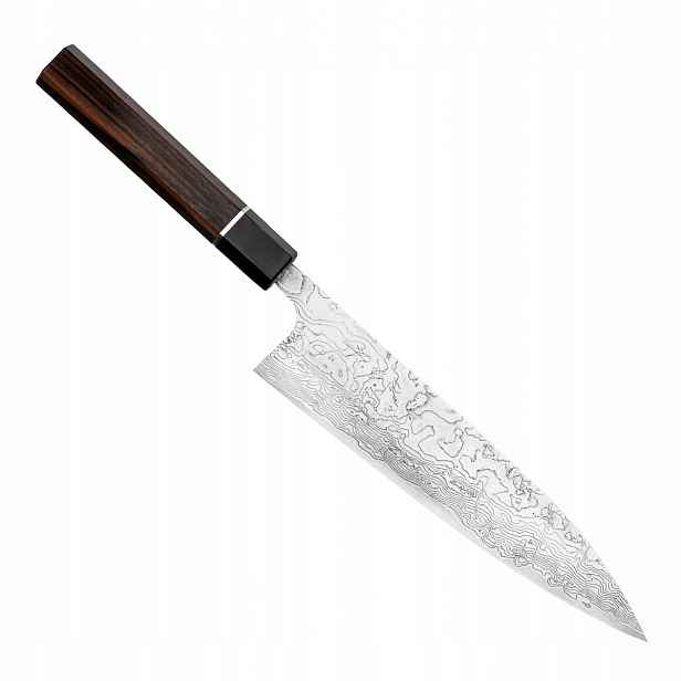 Takeshi Saji Me Kovaný R-2 Diamond Japonský Nůž pro šéfkuchaře 21 cm