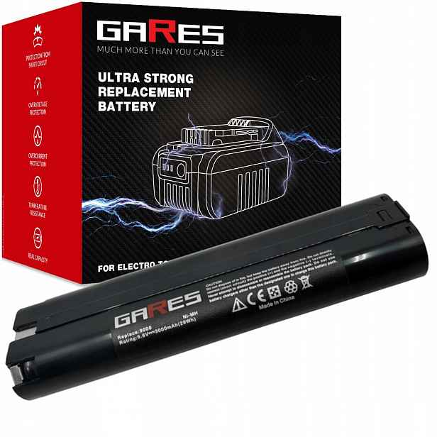 Akumulátor pro Makita 9034 6094D 903D DA391D 9,6V 3Ah