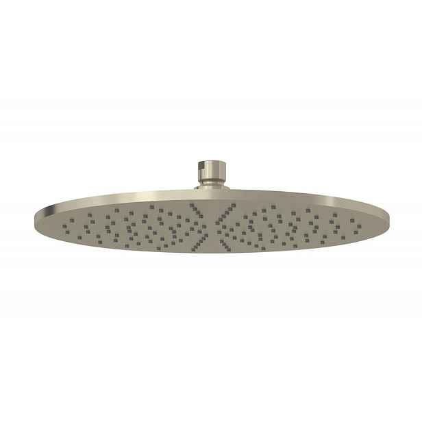 Kludi A-Qa - Hlavová sprcha, průměr 30 cm, kartáčovaný nikl 64330N5-00