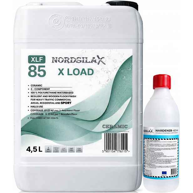 Nordsilax Elite Pro+ 85 Lesk 4,95L profesionální 2K lak na dřevo