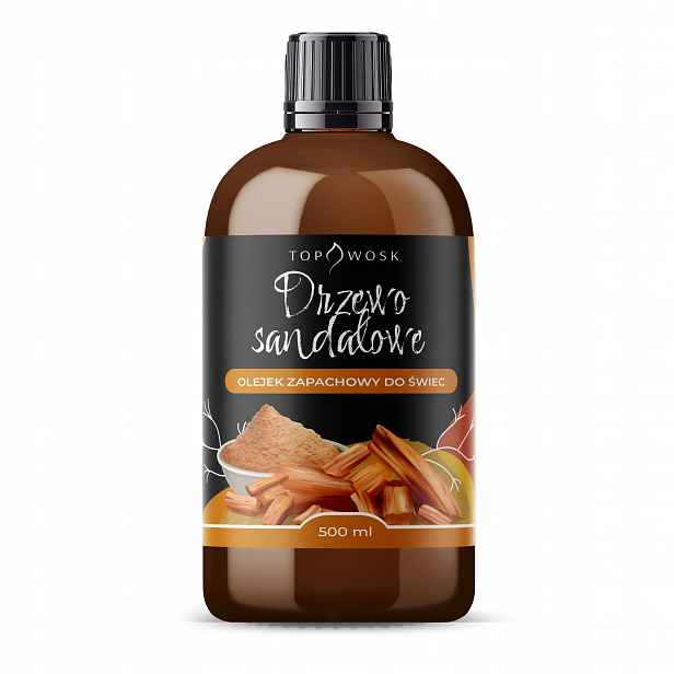 Vonný olej do svíček Santalové Dřevo 500 ml