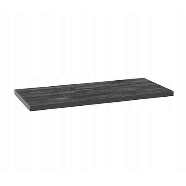 Univerzální koupelnová deska 80x46 cm Černá betonová laminovaná nábytková deska