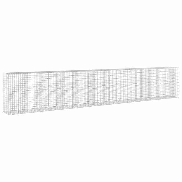 vidaXL Gabion s drátem 3,5 mm a síťkou 10x10 cm 1150x100x200 cm