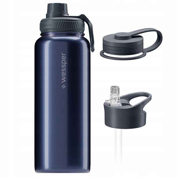 Wessper B3 Thermosteel termoláhev láhev na pití termo termoska ocelová 1 l