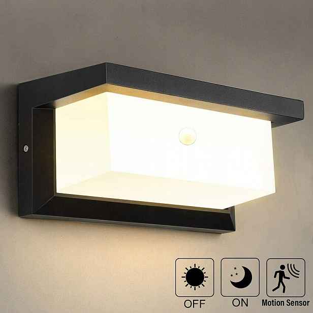 Venkovní nástěnné Led svítidlo 18W venkovní fasádní nástěnná lampa
