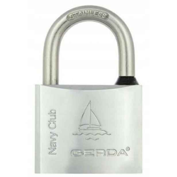 Nerezový Zámek Chrom 60 mm Navy Club GRKCNP60