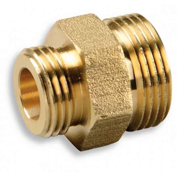Novaservis - Solární mosazná vsuvka redukovaná 3/4" x 1/2" FT307/15