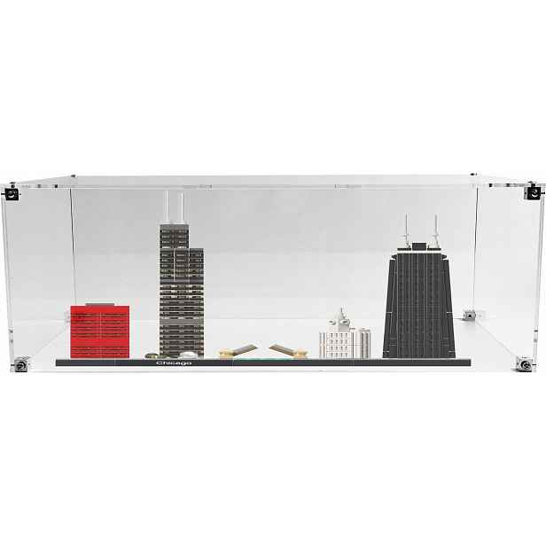 Vitrína Drewlandia pro stavebnici Lego 21033 Architecture Chicago