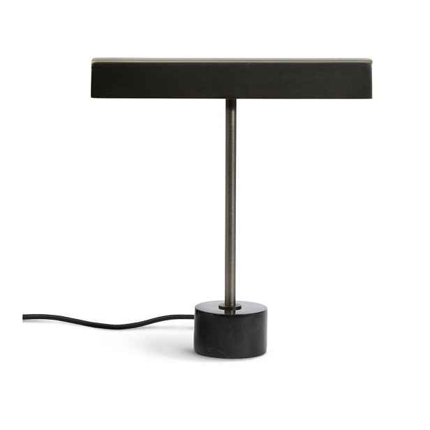 Černá kovová stolní lampa (výška 32,5 cm) Lynor – Kave Home