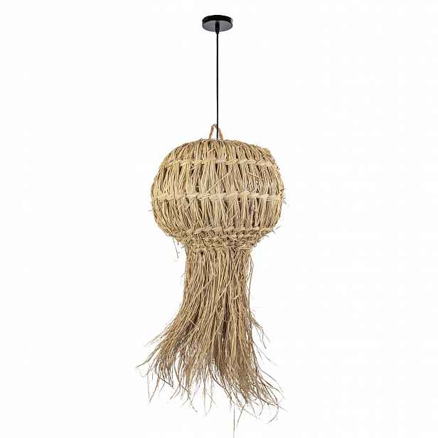 Závěsné Stropní Svítidlo Natrual Boho Tráva Pletená