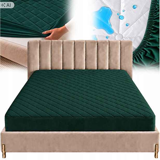 Chránič Na Matrace Prošívaný Potah Velur Voděodolný 220x200 Oeko Tex