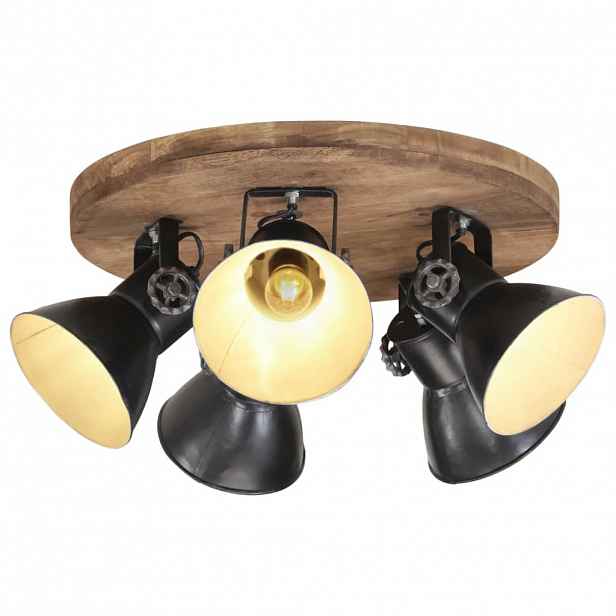 vidaXL Stropní svítidlo 25 W černé 50 x 50 x 25 cm E27