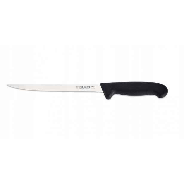 Giesser 2285 21 nůž na filetování 21 cm, černý