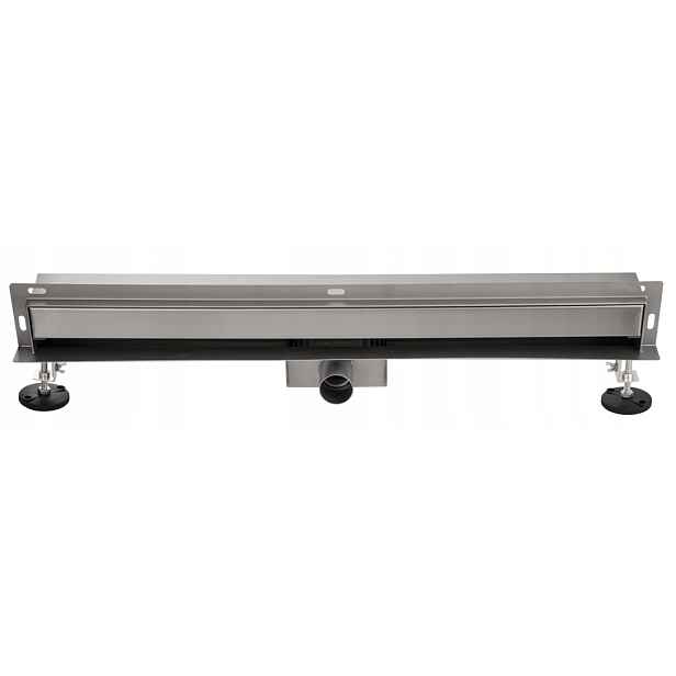 Lineární Odtok Boční Nástěnný Odtok 60 cm Chrom