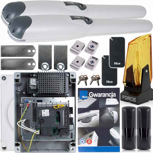Sada pro automatizaci brány Nice Wingo 3524 lampa