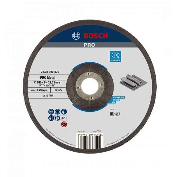 Bosch - Brusný kotouč na kov 180x22,23 mm 2608600379