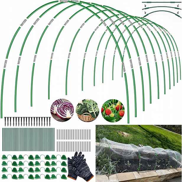 Rám Skleník Tunel Zahradní Kostra Pro Pěstování 38 CM 70 X Kostra Oblouk