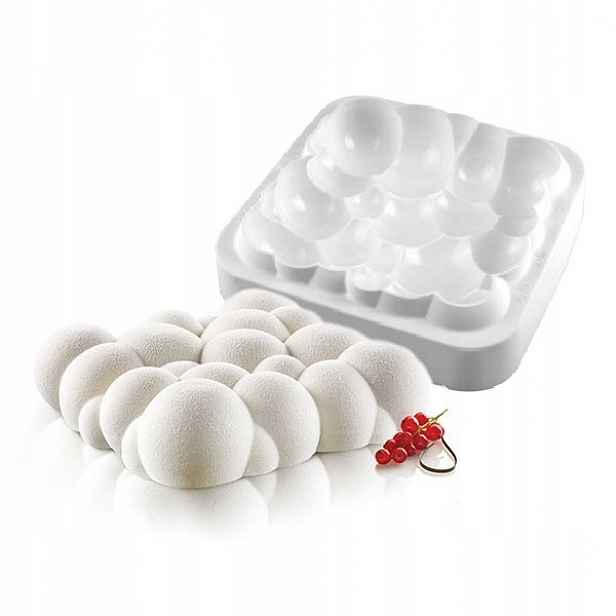 Silikonová forma 3D Silikomart Cloud dort