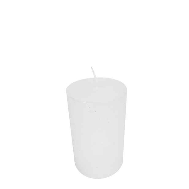 Bílá nevonná svíčka S  válec  - Ø 5*8cm Mars & More