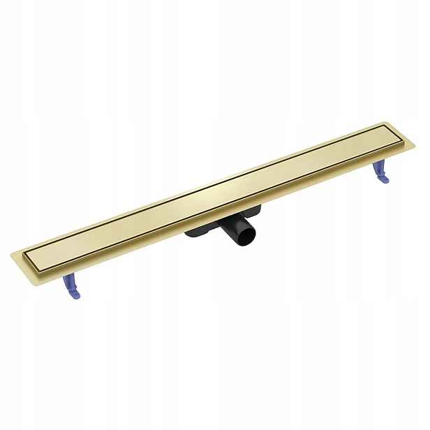 Lineární odtok Cersanit Tako 90 cm Dvoustranný zlatý matný S204-067