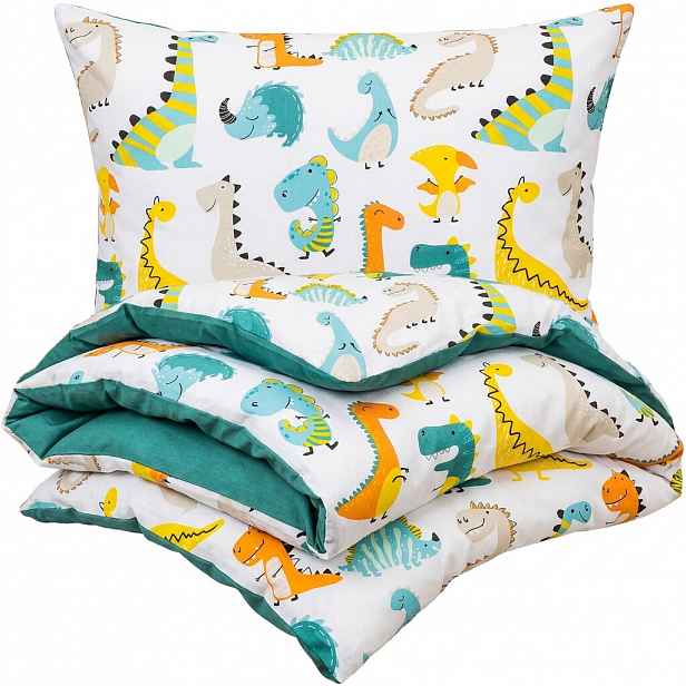 4Home Dětské bavlněné povlečení Little dino