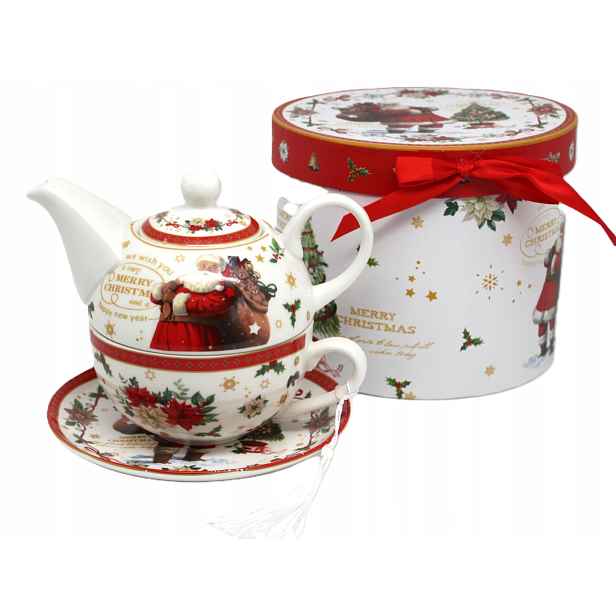 Vánoční džbán s šálek Tea for one džbán 300 ml šálek 200 ml