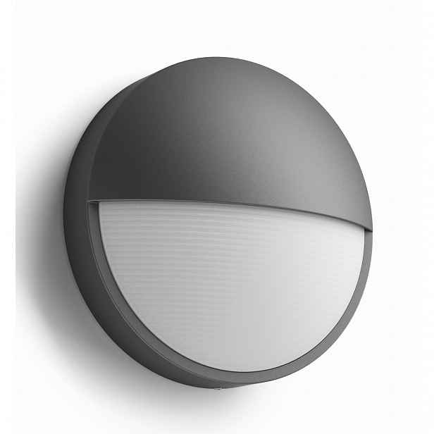 Philips 16455/93/16 Capricorn Venkovní nástěnné LED svítidlo 21 cm, antracit