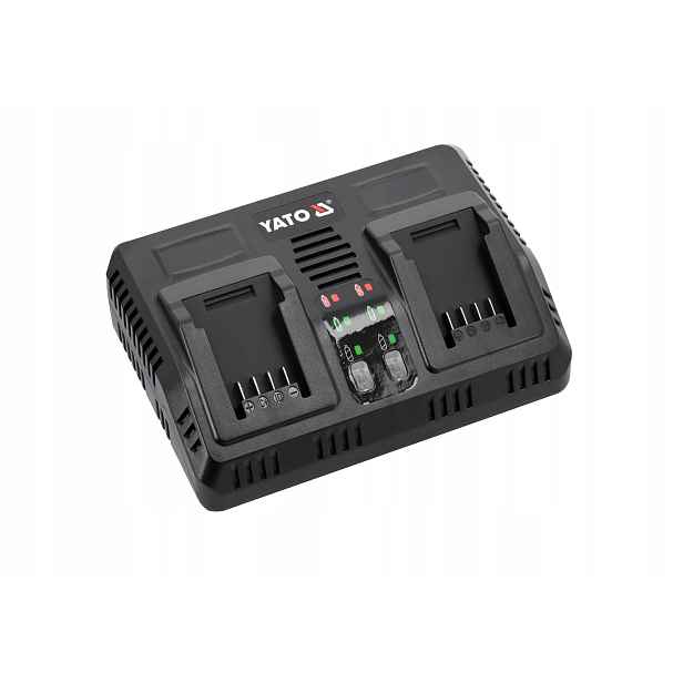Yato dvojitá nabíječka 18V 2.2A YT-828499