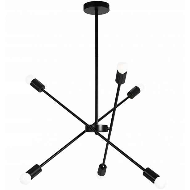 Lampa APP1114-6CP Black