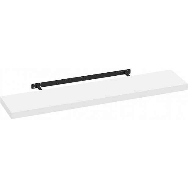 Police Mdf deska eSituro 100 x 23 cm bílá