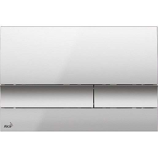 Ovládací tlačítko Alcaplast plast chrom mat M1722