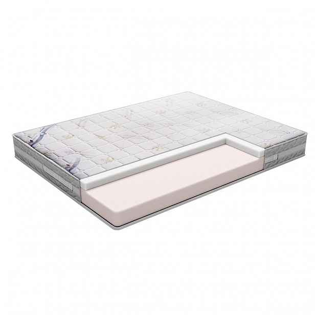 Pohodlná matrace s paměťovou pěnou s aromaterapií pro klidné usínání Essence Grey, 120x200 cm