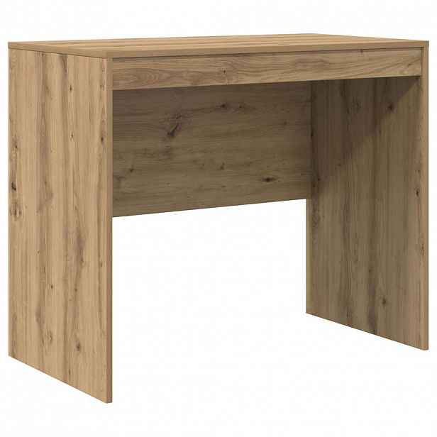 vidaXL Stůl Artisanový dub 90 x 50 x 76 cm