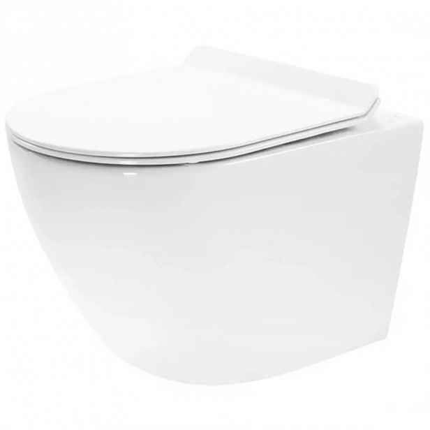 Závěsná mísa Carter Rimless duroplast