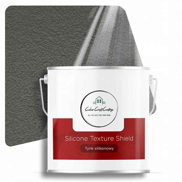 Silikonová omítka 1,5 mm Beránek Antracit 7 Kg F276
