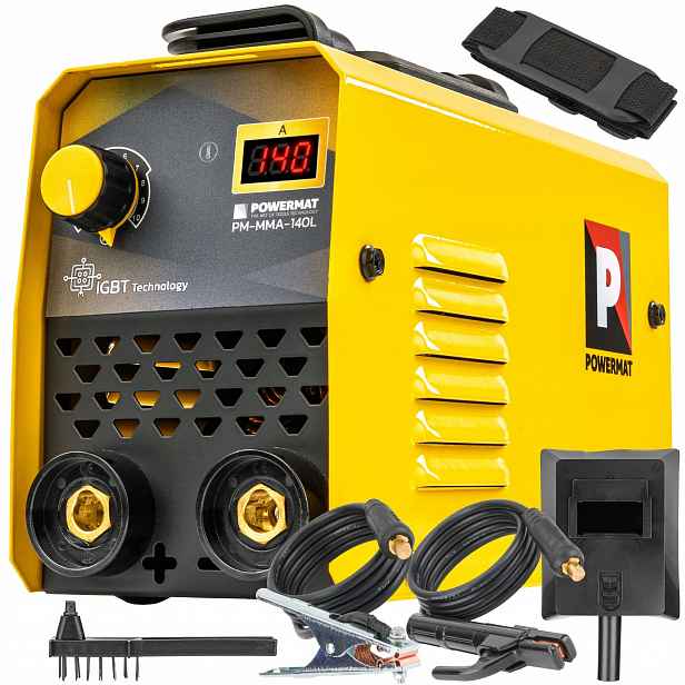 Invertorová Svařečka LCD Mma Igbt Hot Start Anti Stick Maska