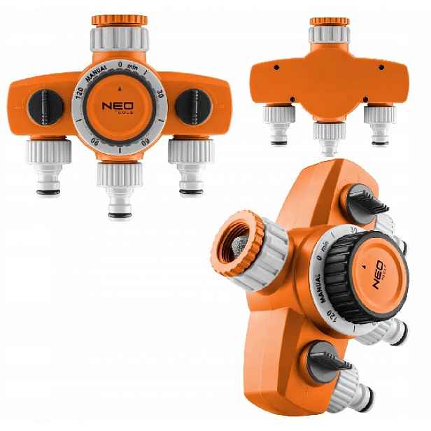 Rozdělovač vody tříventilový 15-750 Neo Tools