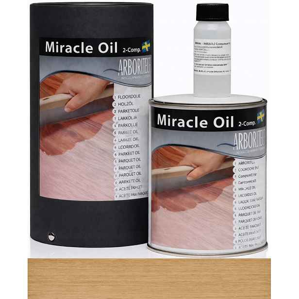 Arboritec Miracle Oil Natural 2,8L olej 2K na parkety a dřevo