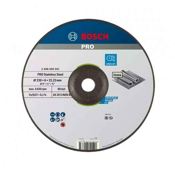 Bosch - Brusný kotouč na nerezovou ocel 230x22,23 mm 2608600541