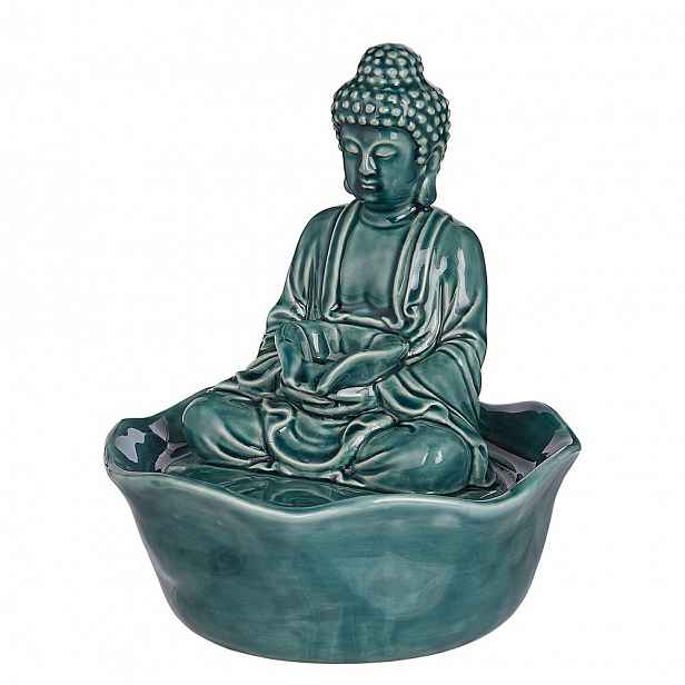 Butlers BALANCE Stolní fontána Buddha - zelená