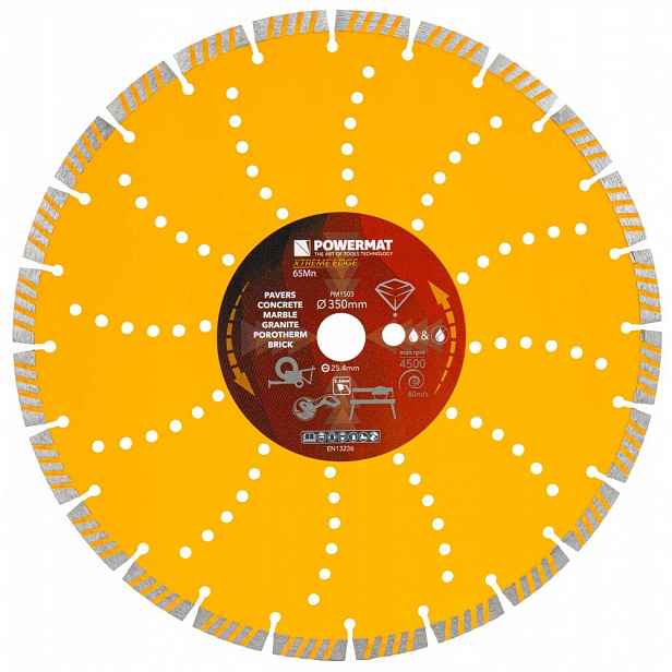 Diamantový Kotouč 350 MM PM-TDCS-3502T 25,4 MM