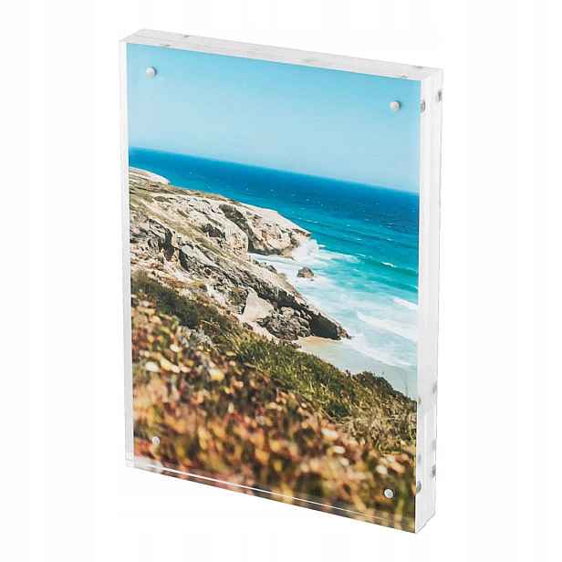 Rámeček na fotografie Akrylový Průhledný Bezrámečkový