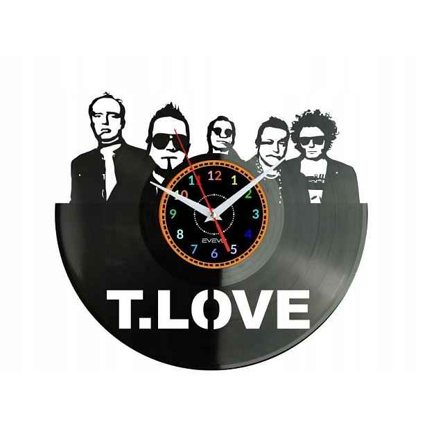 T.Love Hudební skupina Nápad na Dárek Nástěnná Dekorace z vinylové desky