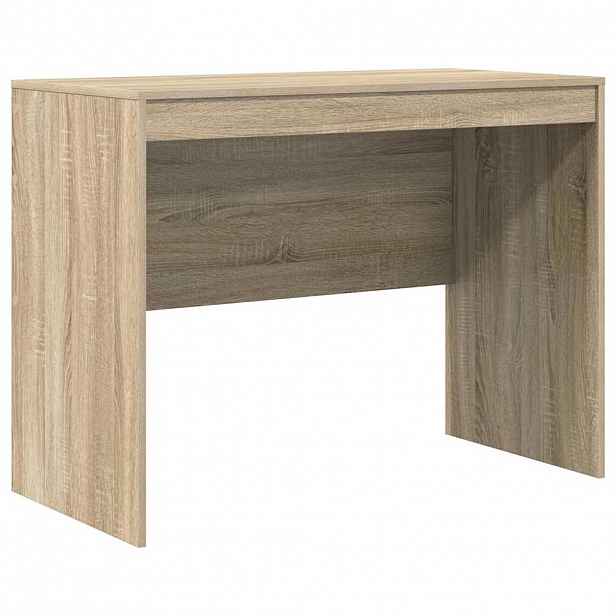 vidaXL Stůl Sonoma dub 100 x 50 x 76 cm