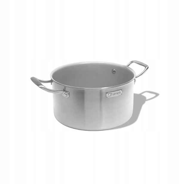 Elmich Nepřilnavý nerezový hrnec Tria Ceramic s keramickým povrchem Ø 20 cm