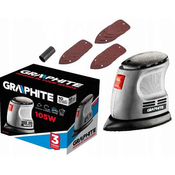 Graphite Delta Oscilační Bruska 105W 59G335