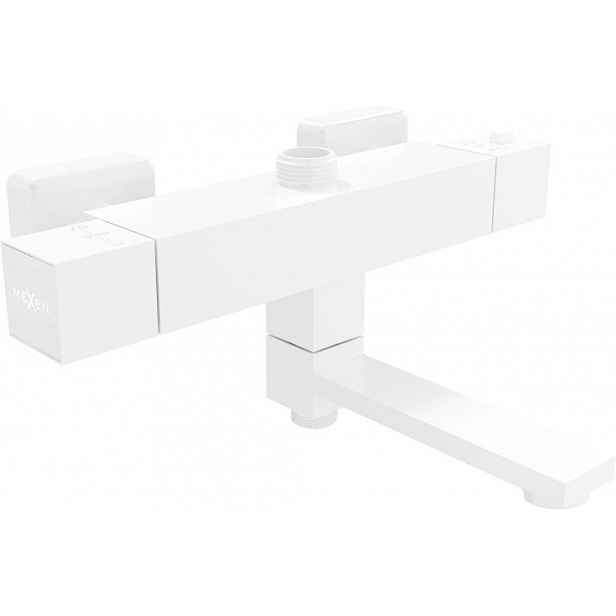 MEXEN - Cube baterie termostatická vanová/ sprchová bílá 77910-20