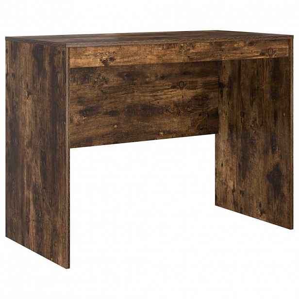 vidaXL Stůl Kouřový dub 100 x 50 x 76 cm