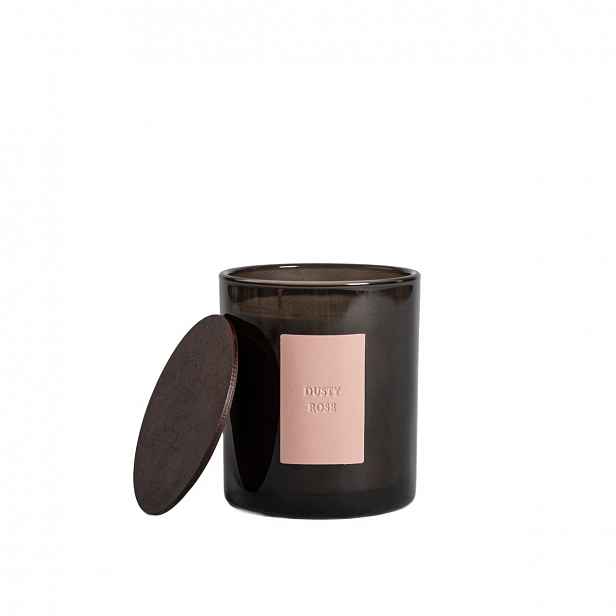 Vonná svíčka sójová Urban Leather Dusty Rose 380 g Homla
