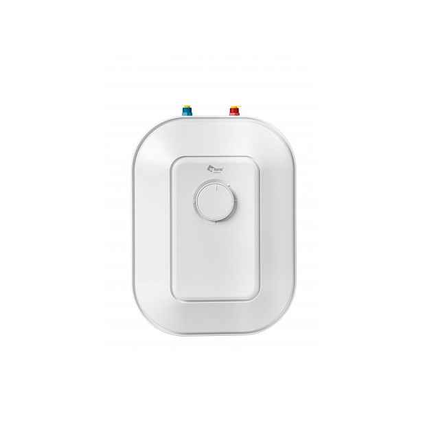 Malý tlakový nerezový zásobník WTerm FDN 10/2000W - bojler 10 litrů; spodní